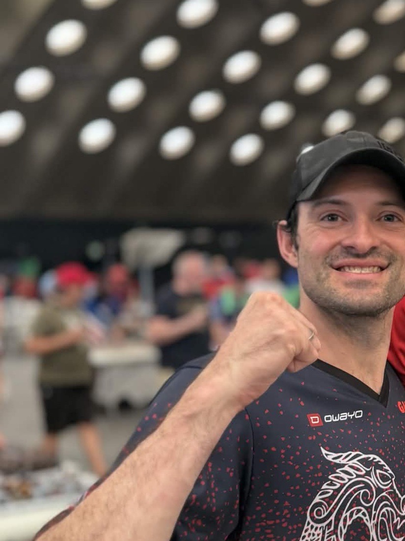 Jonathan Arkin in the Norway team jersey at the 2026 World Team Championships